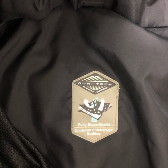 Columbia Omni-Tech Waterproof Breathable Packable Mens Black Lined Sweatpants L - Picture 7 of 16
